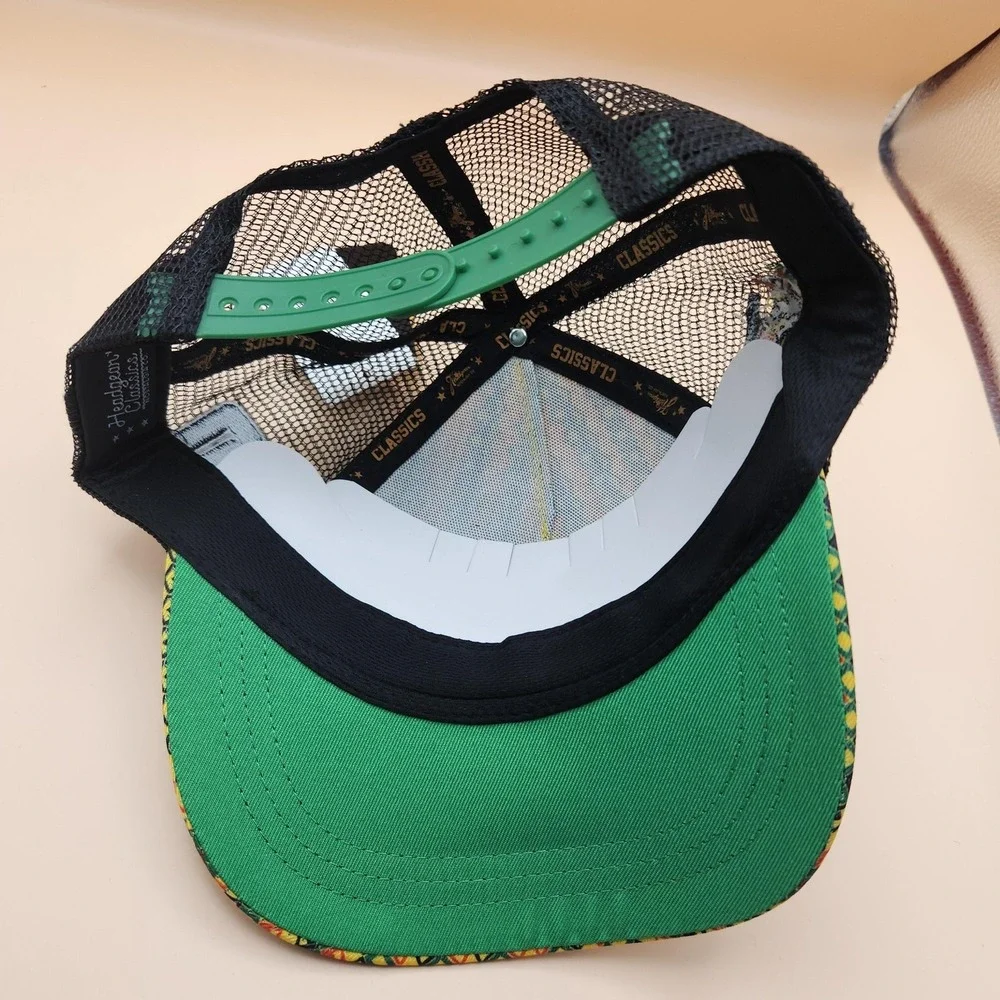 Headgear Classics Hat Cap Snap Back Youth One Size Jamaica Soccer Mesh Trucker
